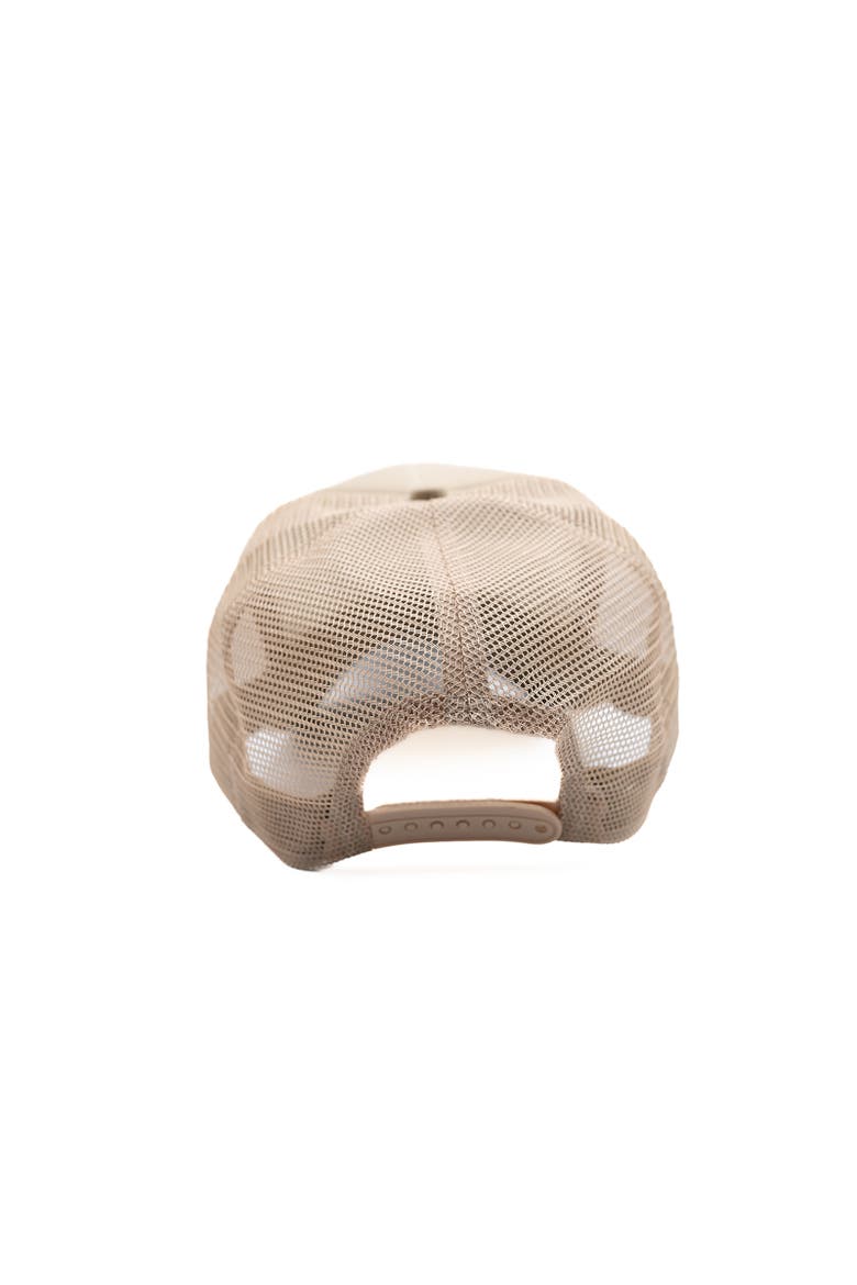 Montana Postcard Trucker Hat - Kids, Alternate, color, Khaki