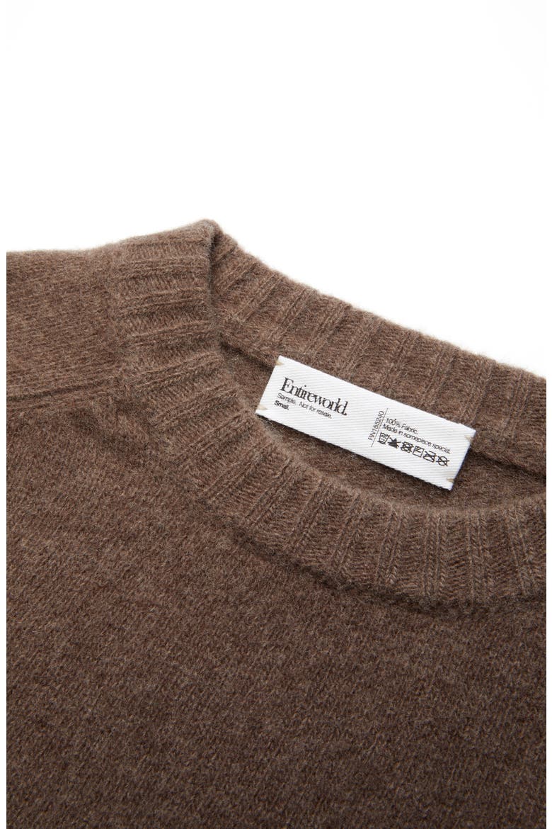 Type A Version 10 Wool Sweater, Alternate, color, BROWN