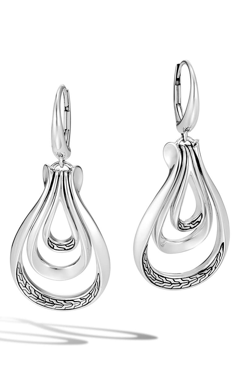 John Hardy Asli Classic Chain Drop Earrings, Main, color, 