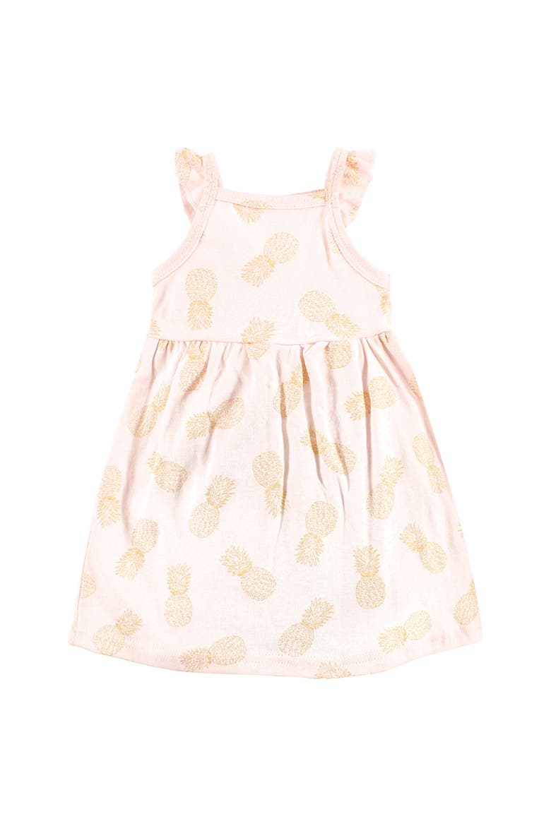 2Pk Sleeveless Dress, Alternate, color, Flamingo Pineapple