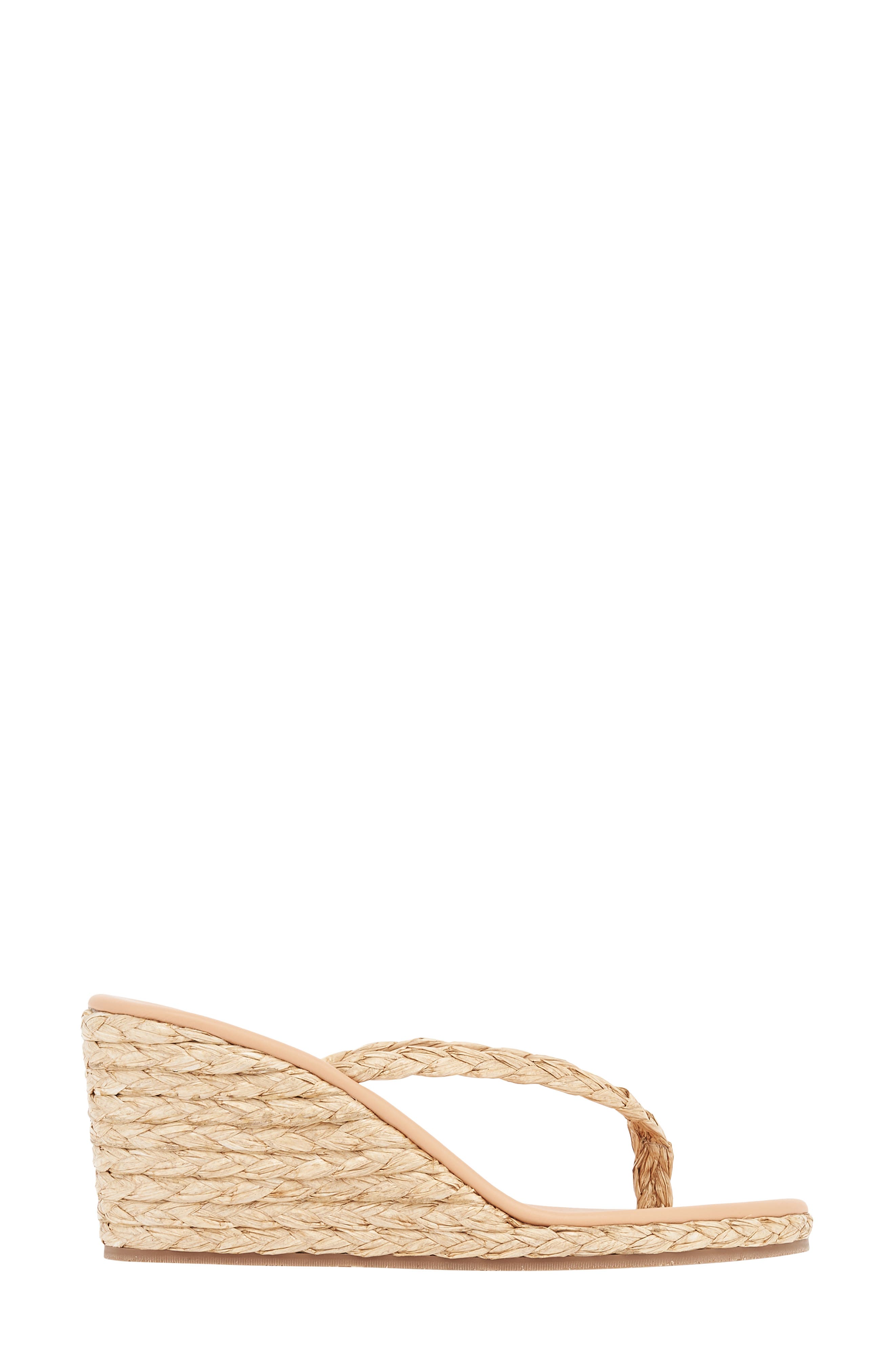 Etheria Wedge Sandal, Alternate, color, NATURAL