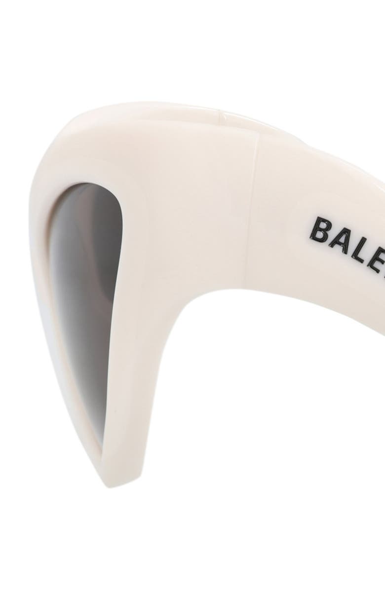 Balenciaga 59mm Cat Eye Sunglasses, Alternate, color, Ivory Ivory Grey