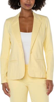Liverpool Fitted Knit Blazer