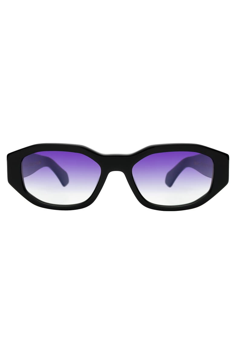 Cassette Sunglasses, Alternate, color, Black / Mint