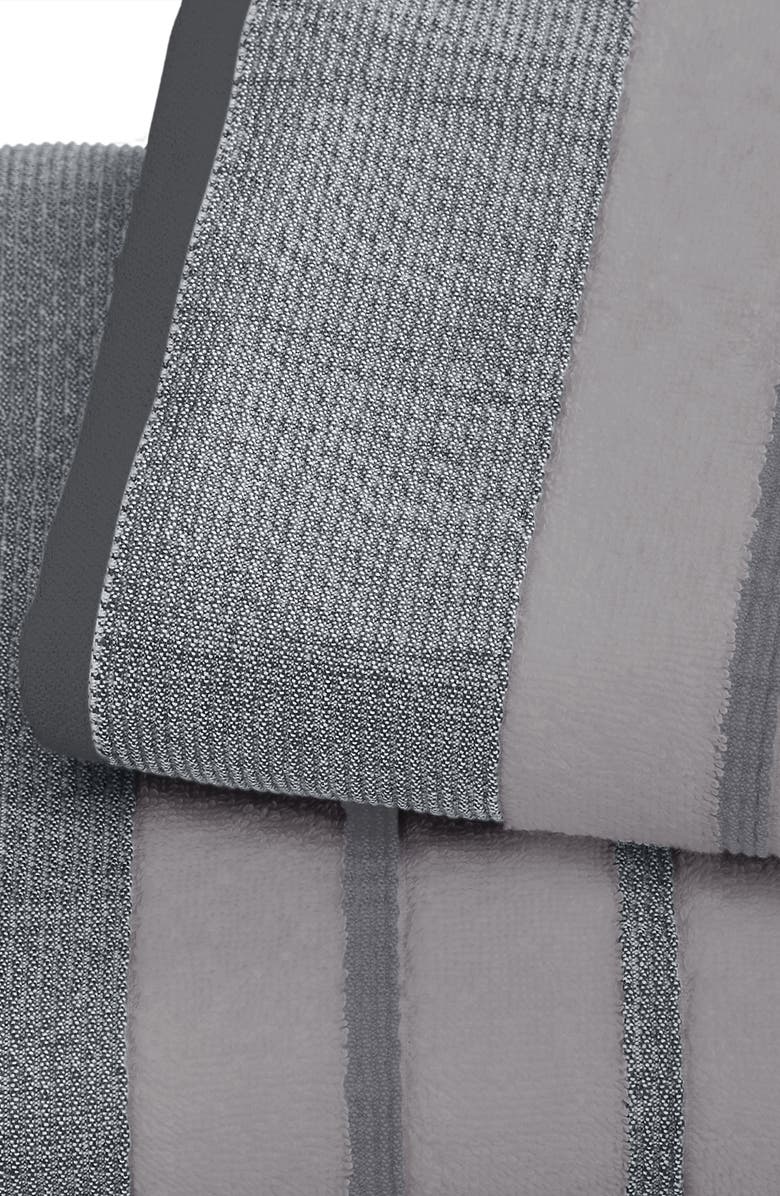 Woven & Weft Decorative 6-Piece Towel Set, Alternate, color, Light Grey / Mid Grey