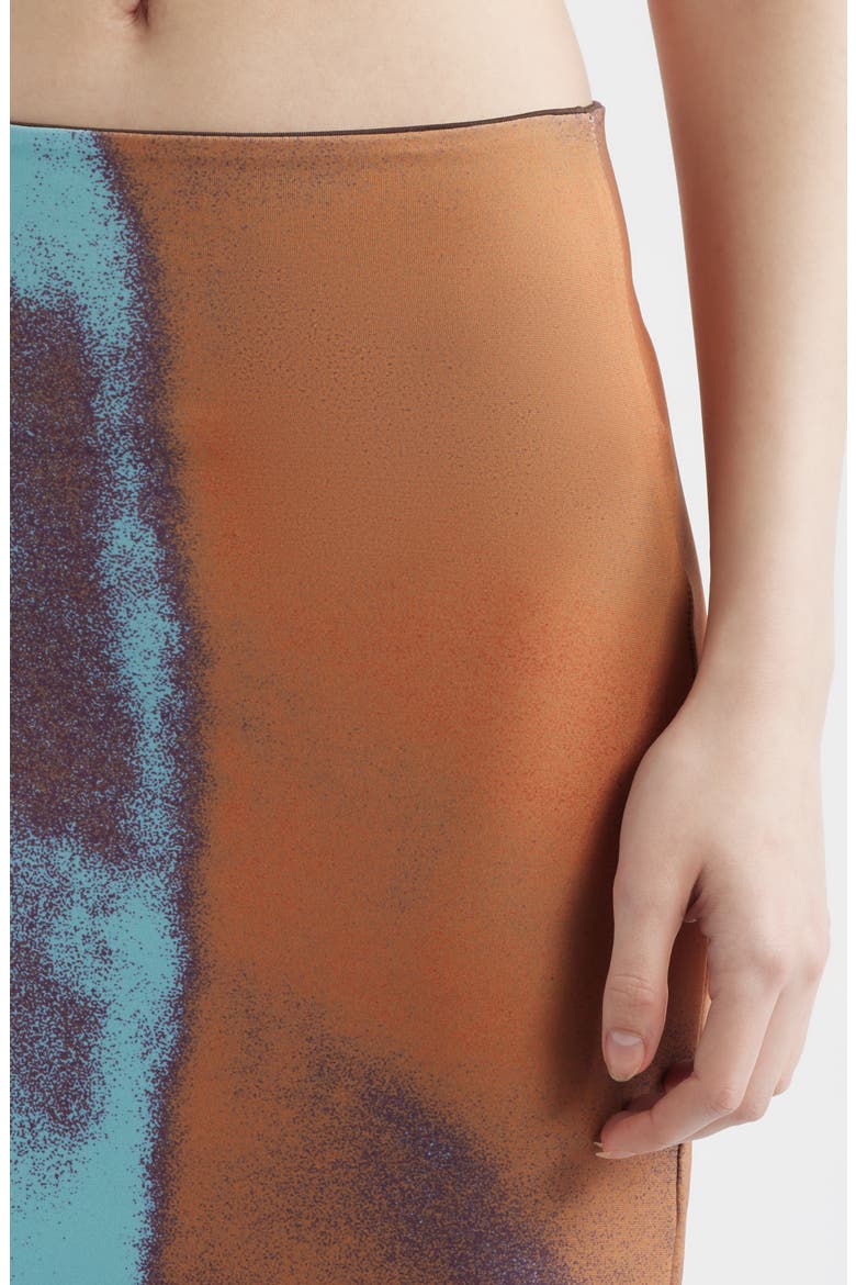 Tu X Mi Maxi Skirt, Alternate, color, TURQUOISE