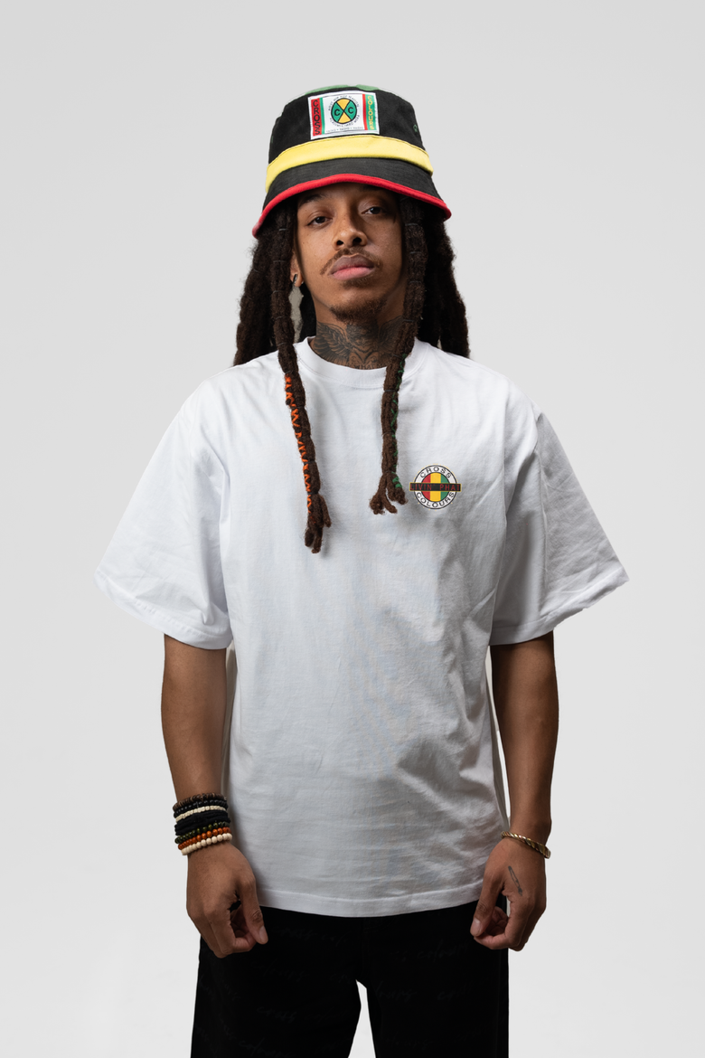 Livin Phat T-Shirt, Main, color, White