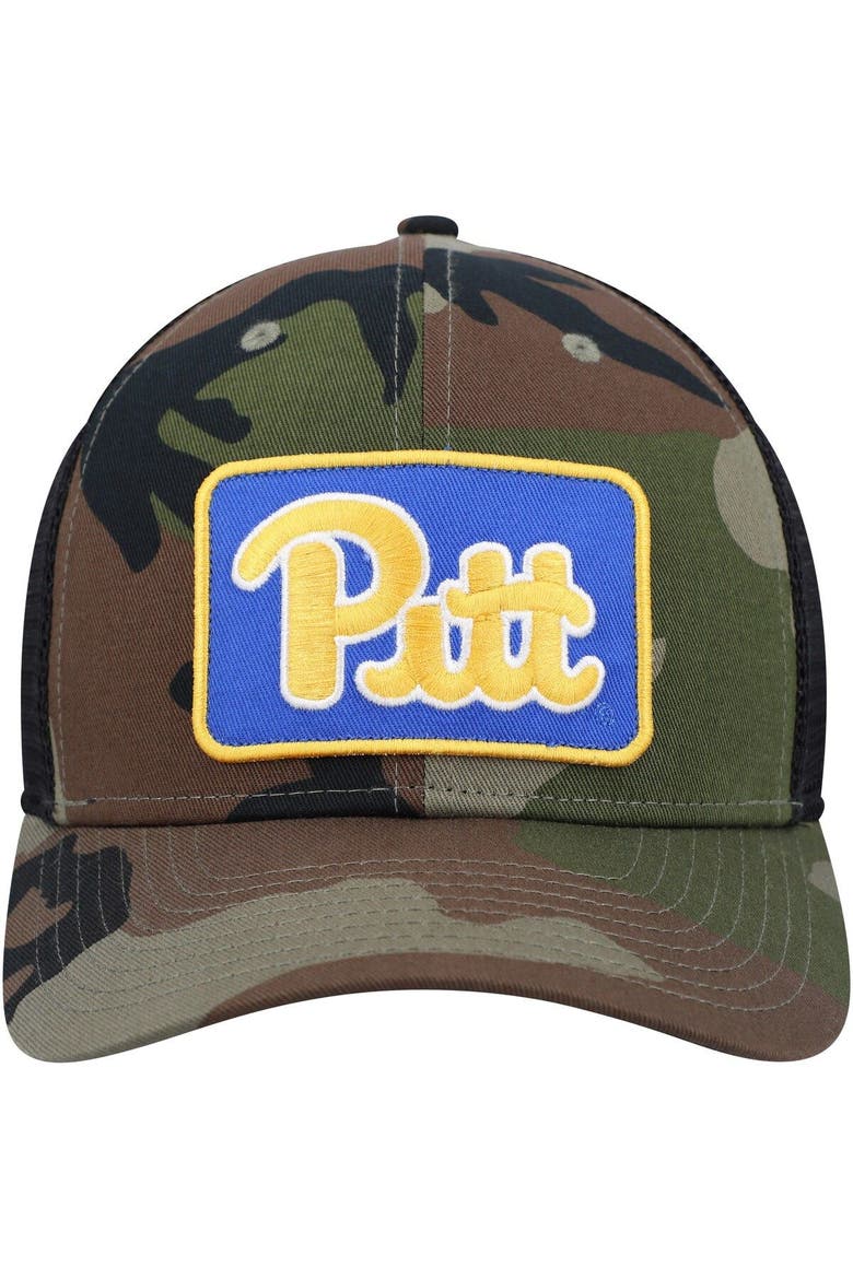 Men's Nike Camo/Black Pitt Panthers Classic99 Trucker Snapback Hat, Alternate, color, Camo