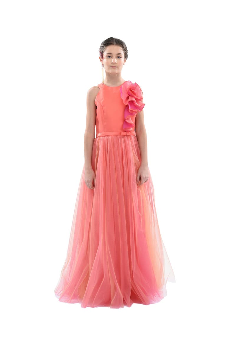 Malaga Dress, Alternate, color, Orange