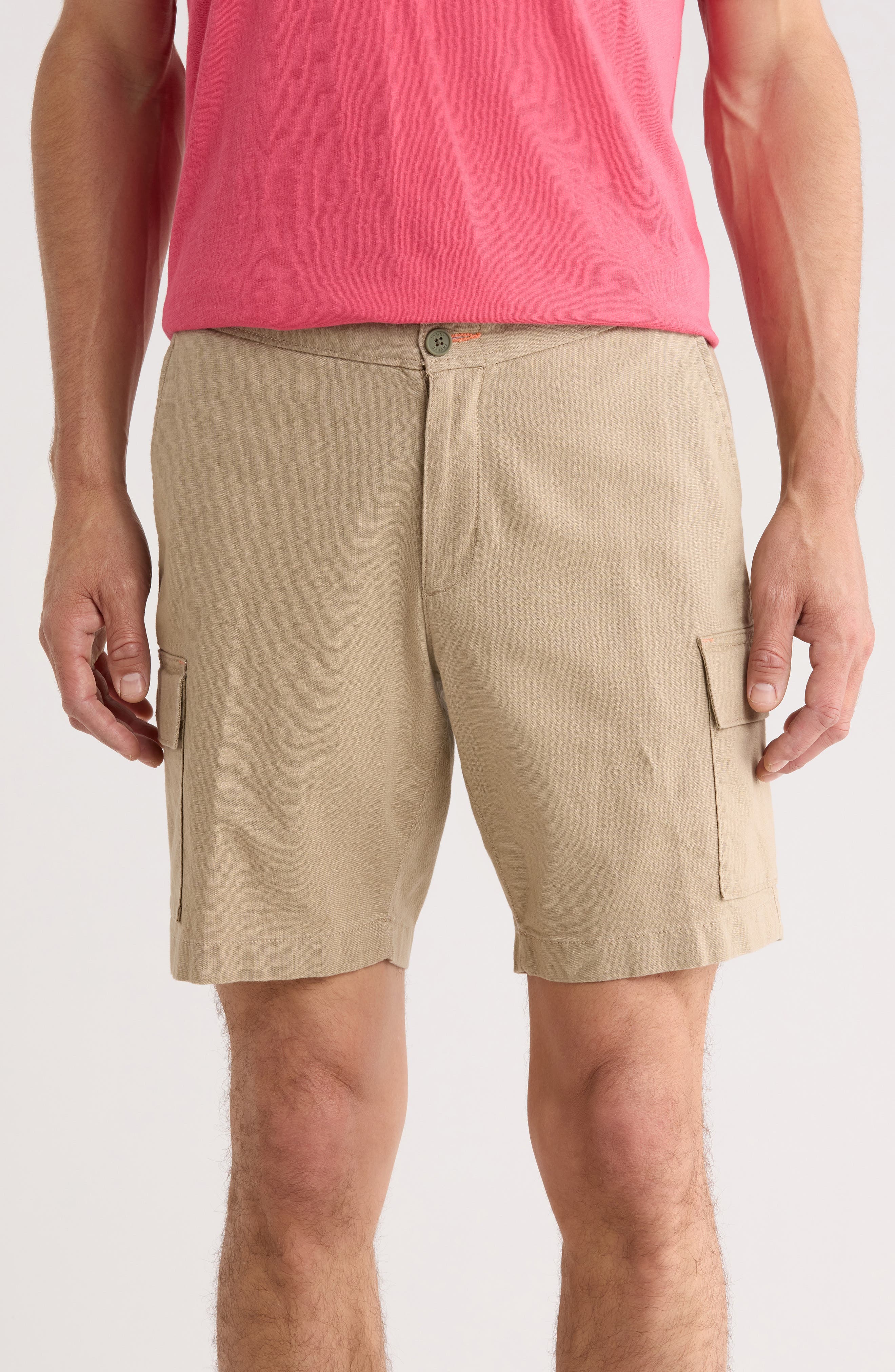 Tommy Bahama Linen in Paradise Flat Front Cargo Shorts