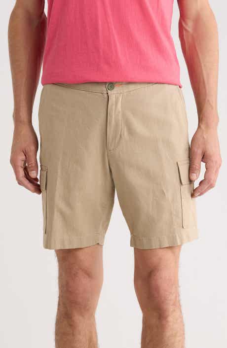 Tommy Bahama Linen in Paradise Flat Front Cargo Shorts