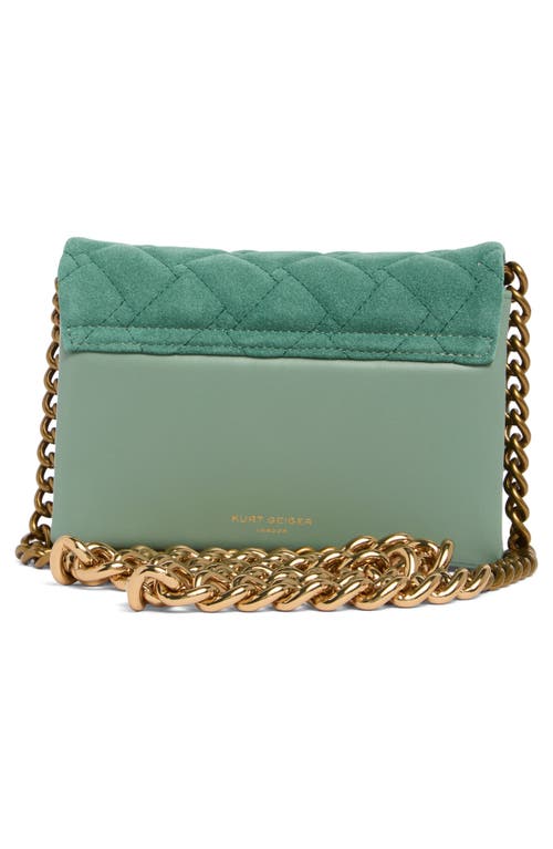 KURT GEIGER KURT GEIGER LONDON MINI KENSINGTON LEATHER SHOULDER BAG