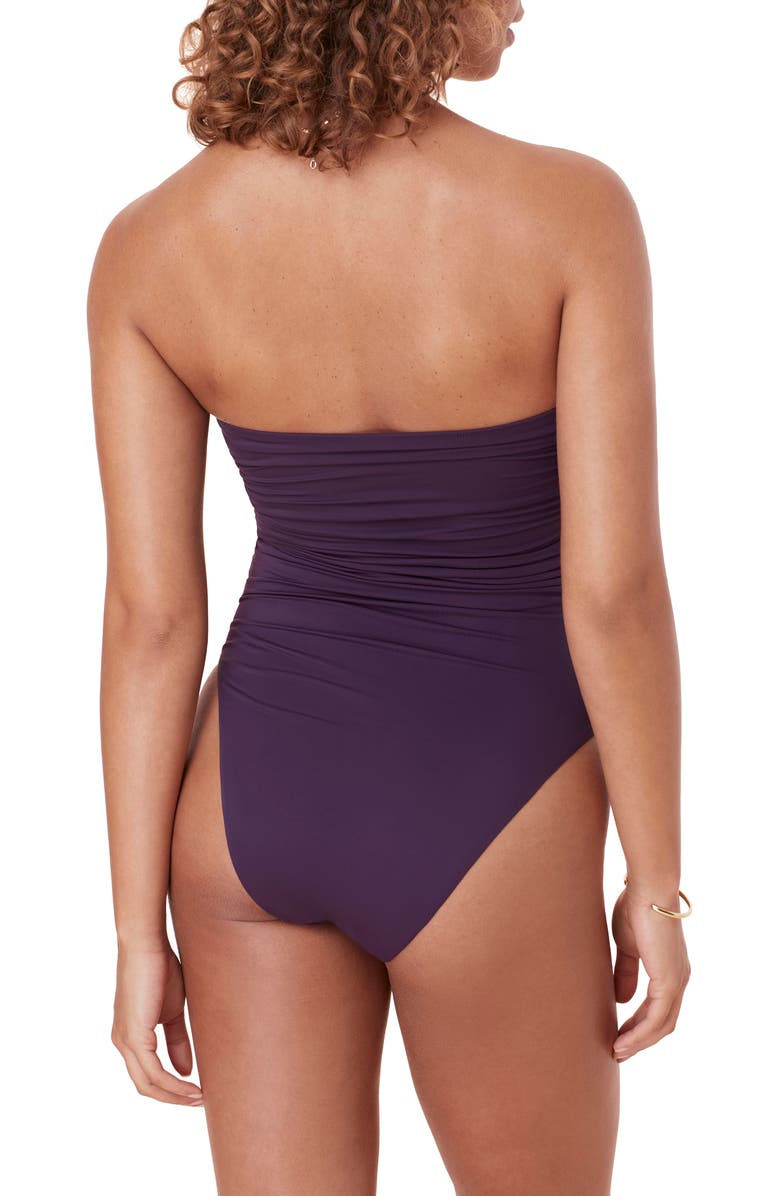 Andie The Pana Strapless One-Piece Swimsuit, Alternate, color, 