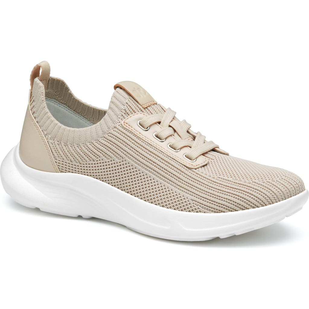 Johnston & Murphy Escape Knit Sneaker In Blush Knit
