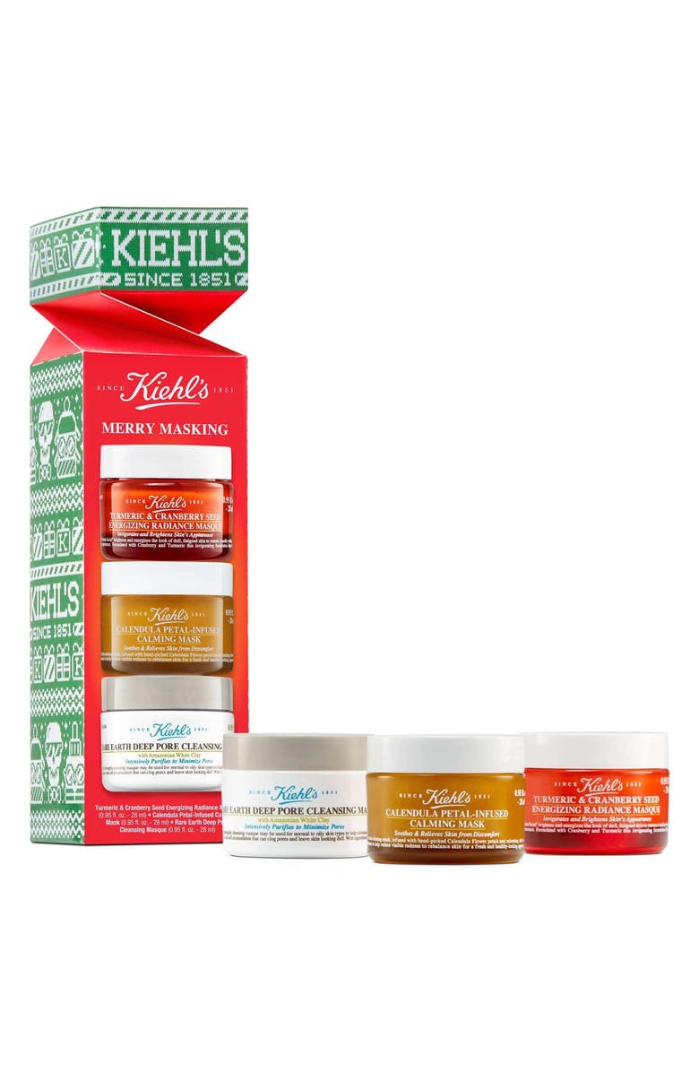 Kiehl's Since 1851 Merry Masking Trio Set USD $60 Value, Alternate, color,