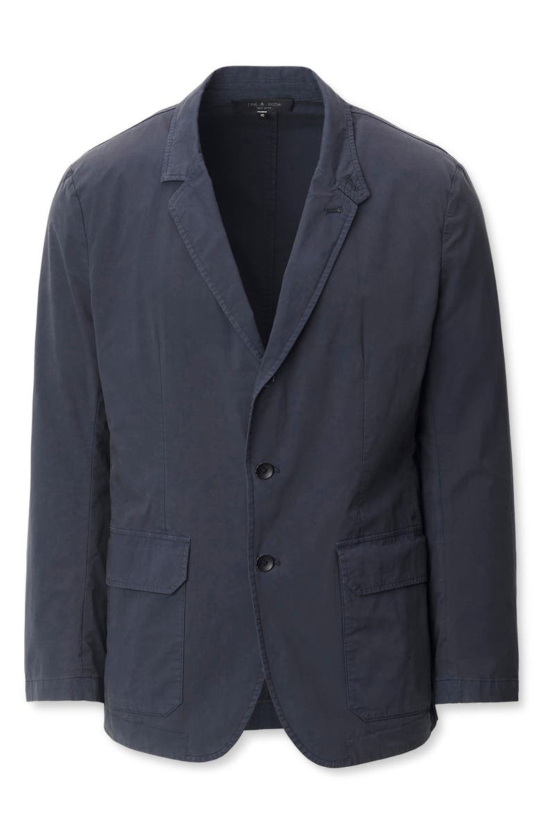 rag & bone Vincent Knit Blazer, Alternate, color, Black