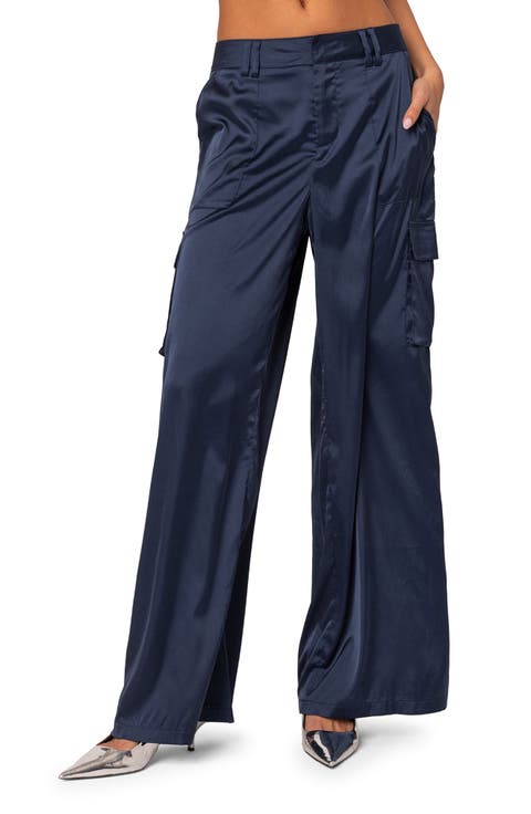 Satin Cargo Pants for Women | Nordstrom Satin Cargo Pants for Women | Nordstrom