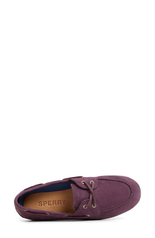 Sperry Top-sider® Slim Boat Shoe In Purple