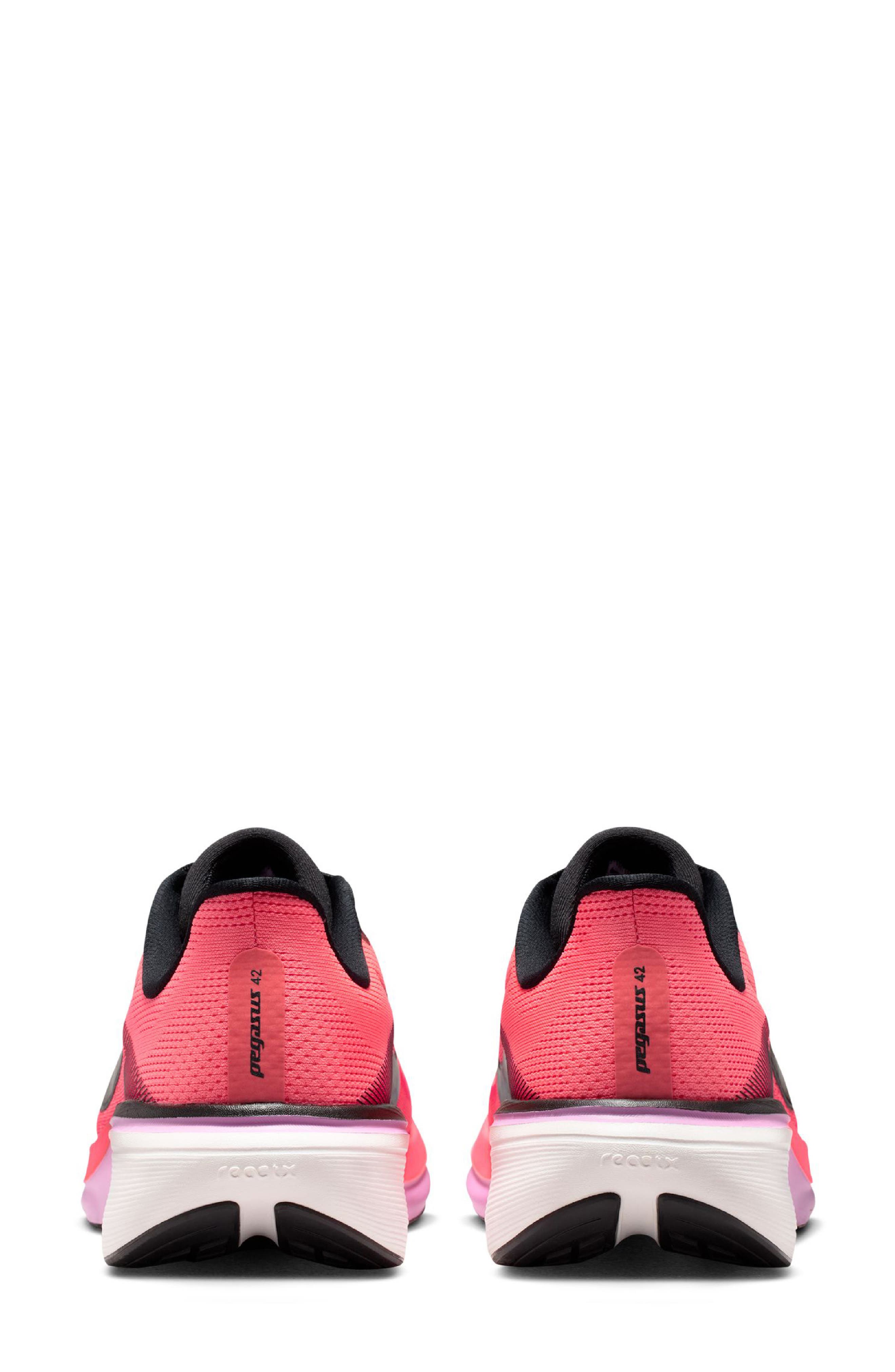 Nike Pegasus 42 Running Shoe, Alternate, color, Lava/ Black/ Crimson/ White