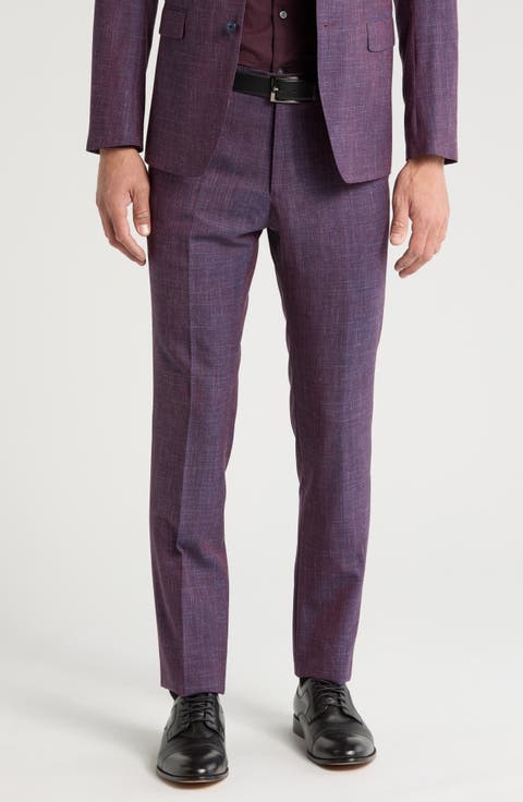 Neat Virgin Wool Blend Pants