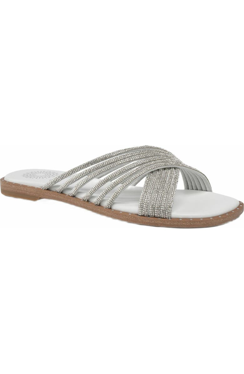 Grace Footwear Murano Sandal, Main, color, Silver