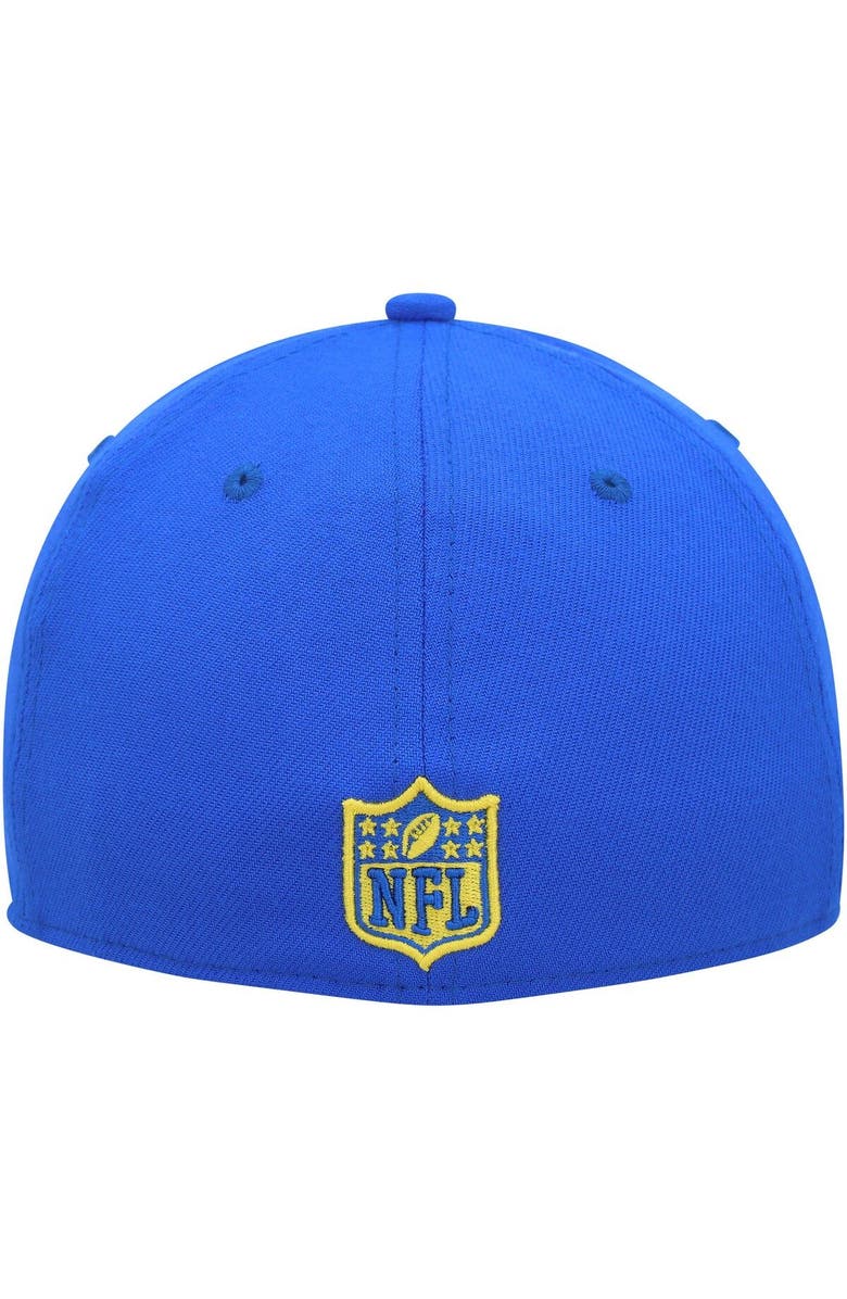 New Era Men's New Era Gold/Royal Los Angeles Rams Shattered 39THIRTY Flex Hat, Alternate, color, Gold