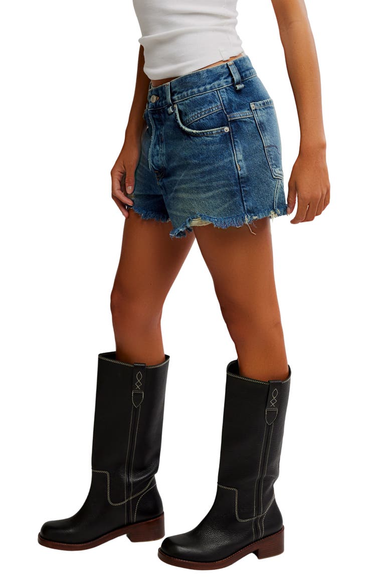 Now or Never Denim Shorts, Alternate, color, SUNSATIONAL