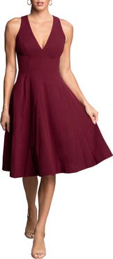 Dress the Population Catalina Fit & Flare Cocktail Dress