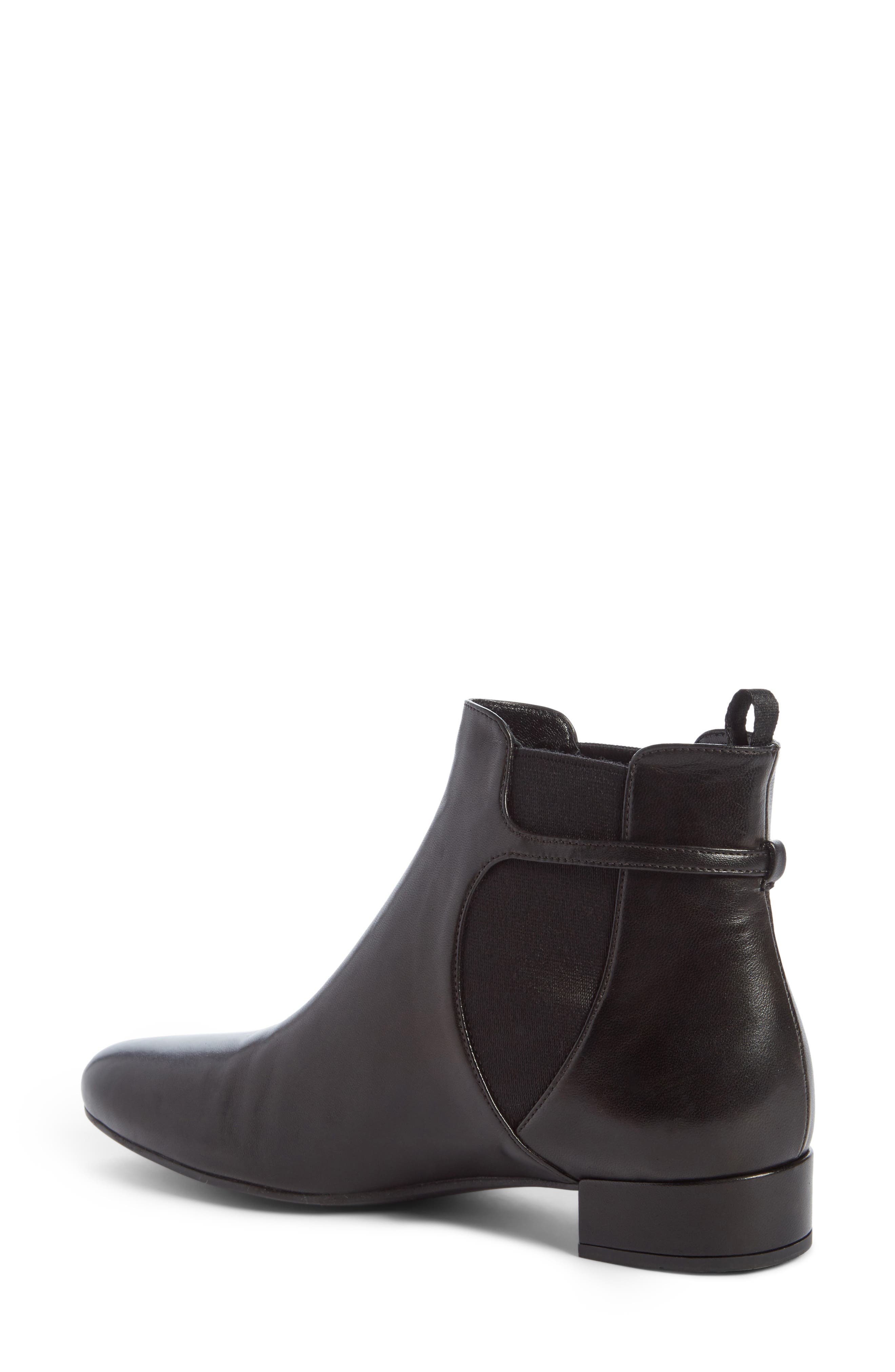 Prada Buckle Chelsea Boot, Alternate, color, 
