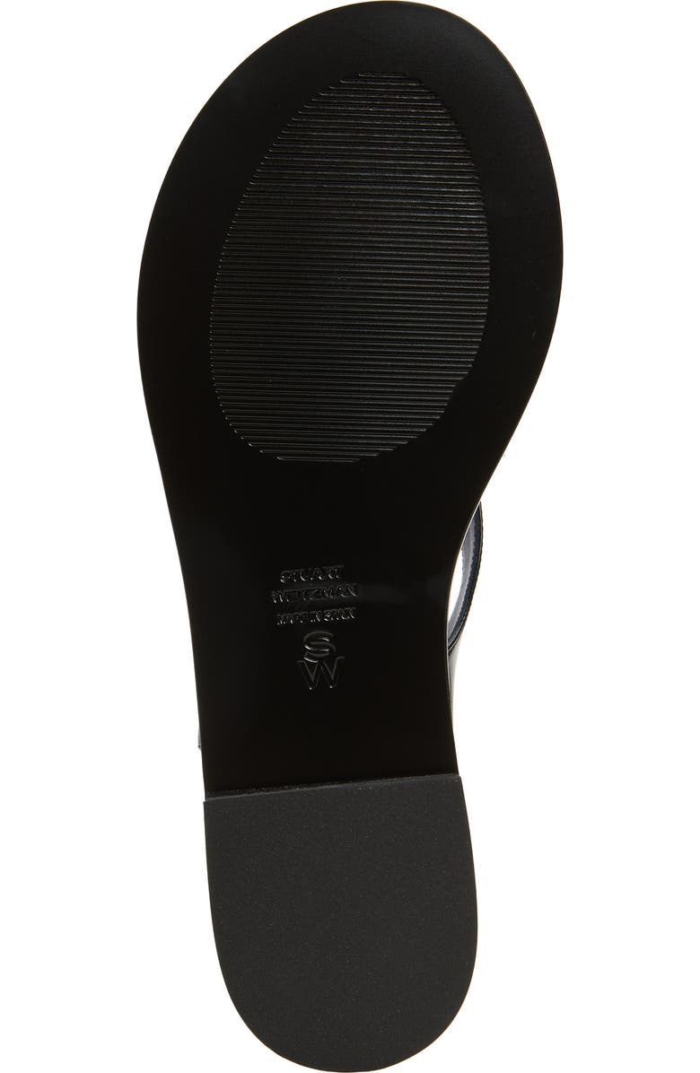 Stuart Weitzman Marley Ankle Strap Sandal, Alternate, color, Black