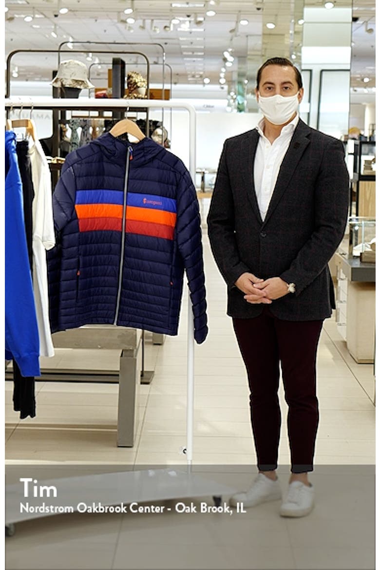 Fuego Water Resistant 800 Fill Power Hooded Down Jacket video
