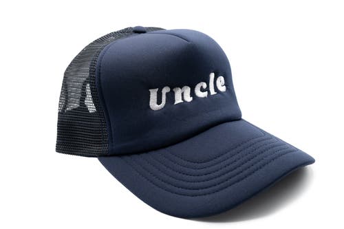 Rey To Z Uncle Foam Trucker Hat In Blue