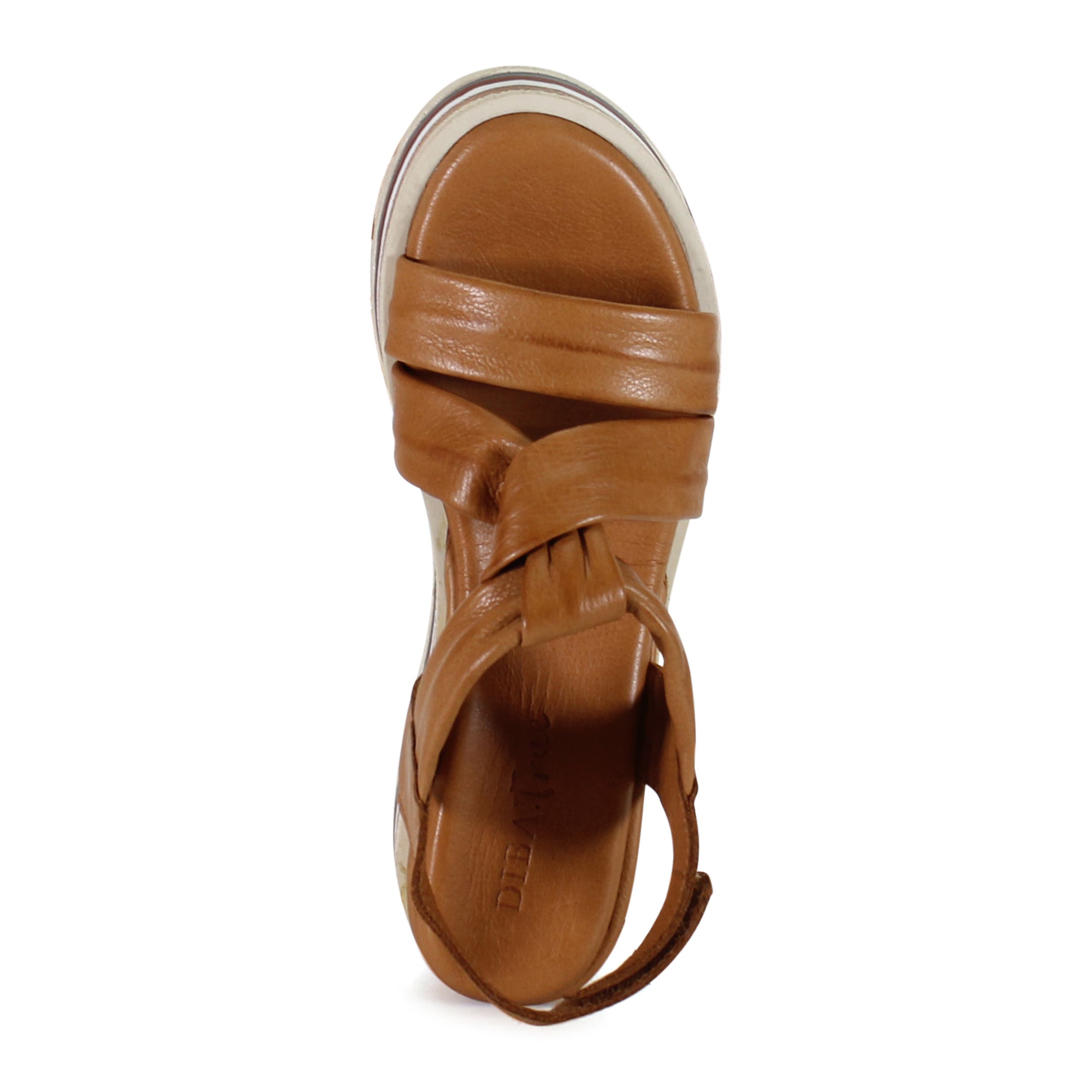 Diba True MELLEN CAMP Leather Platform Sandal, Alternate, color, Coconut