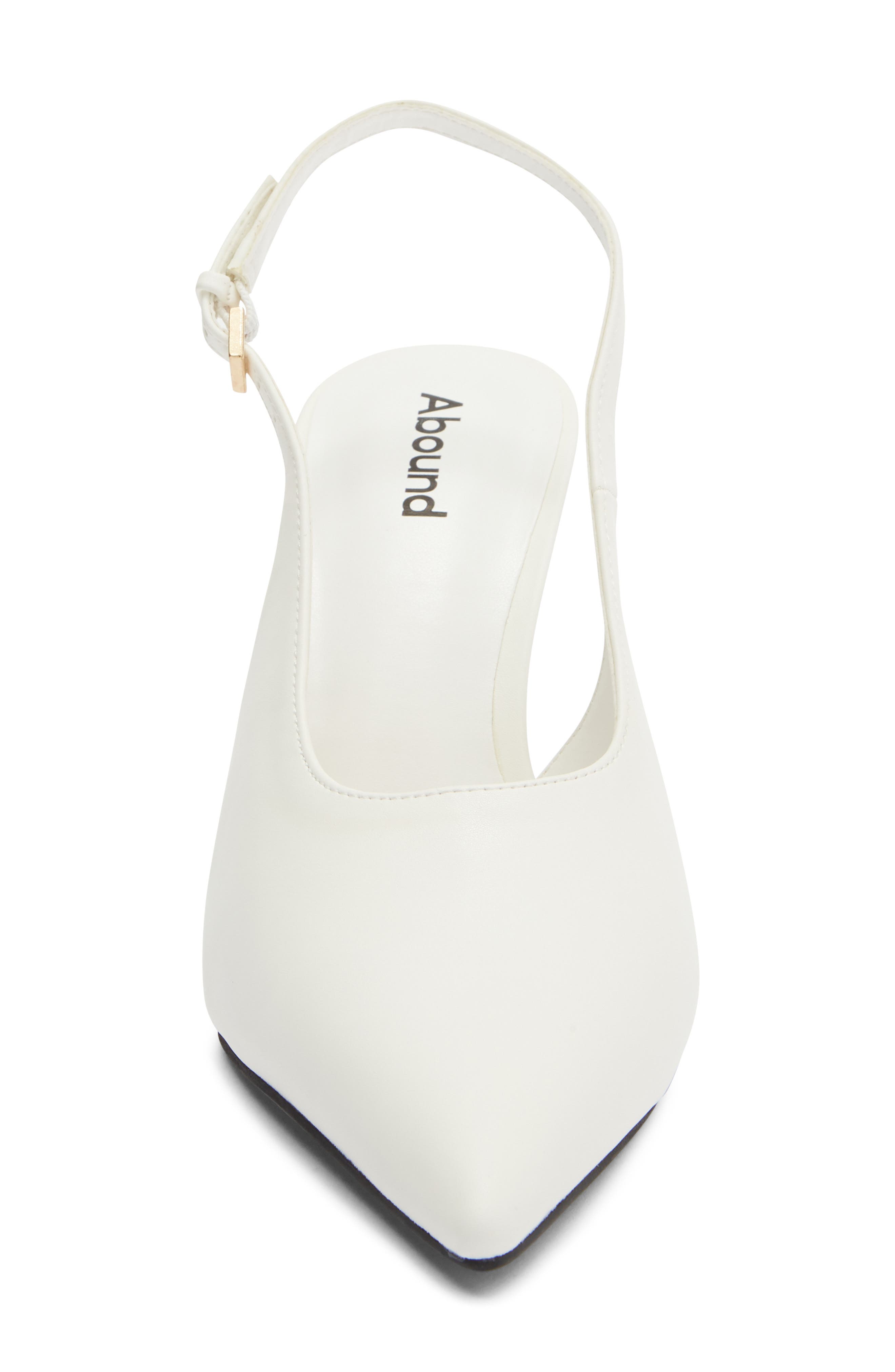 Carmella Slingback Pump, Alternate, color, WHITE ICE