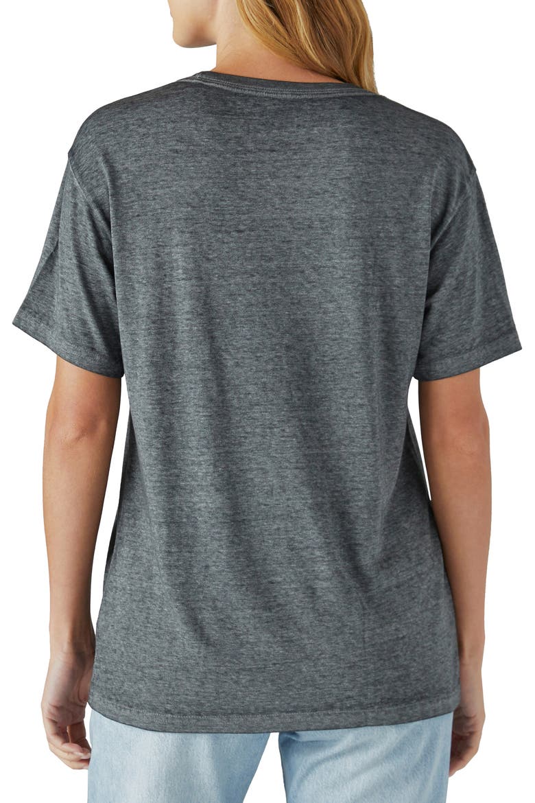 Joan Jett Bad Reputation Burnout Graphic Tee, Alternate, color, JET BLACK