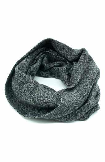 Portolano Cashmere Tweed Infinity Scarf