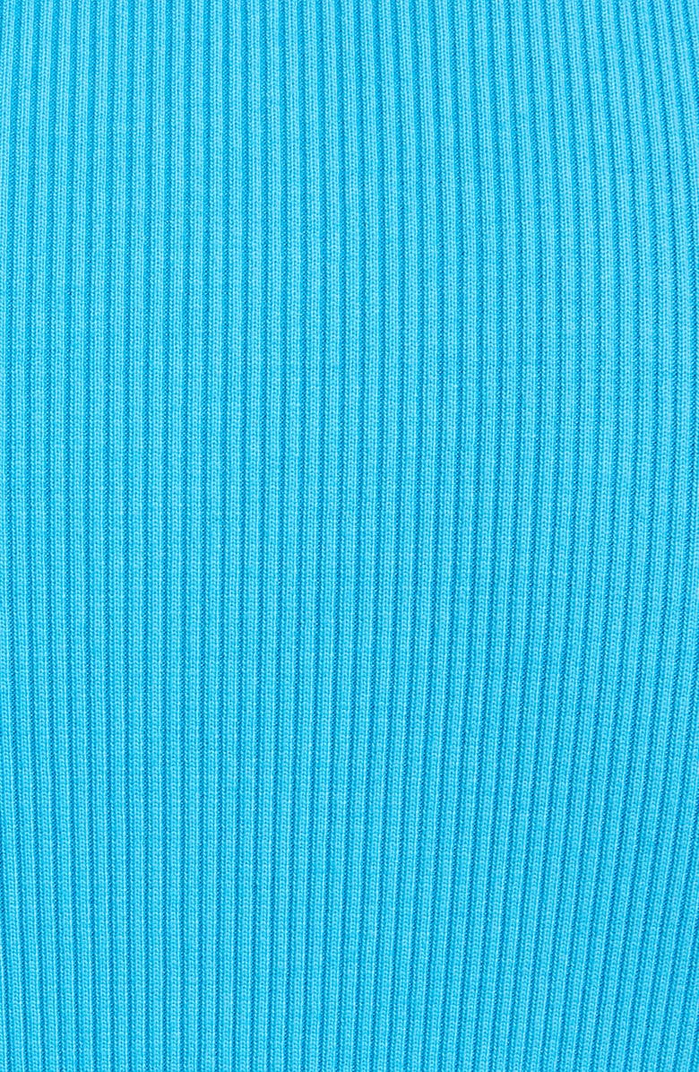 Acne Studios Emara Tassel Hem Rib Pencil Skirt, Alternate, color,