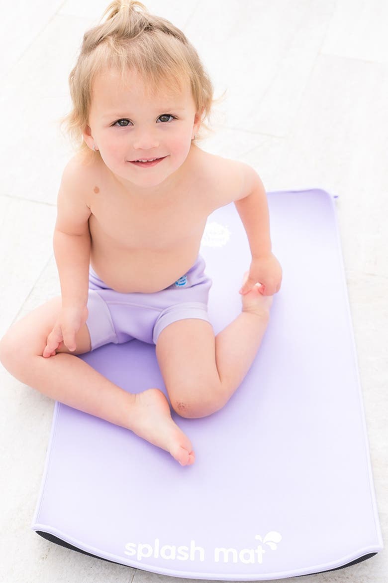 Neoprene Baby Changing Mat for Swimming, Alternate, color, Lilac