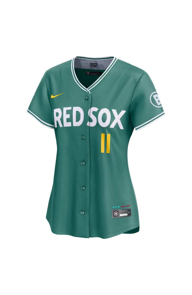Nike Women's Nike Rafael Devers Green Boston Red Sox 2025 City Connect Limited Jersey, Alternate, color, 