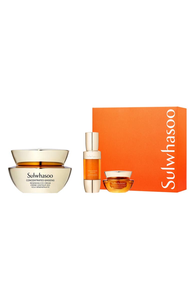 Sulwhasoo Concentrated Ginseng Renewing Eye Cream Set (Limited Edition) $195 Value, Main, color, 