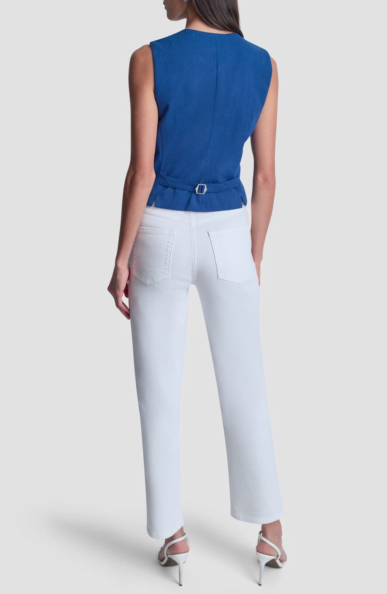 DKNY Arid Cotton Blend Pique Vest, Alternate, color, Admiral