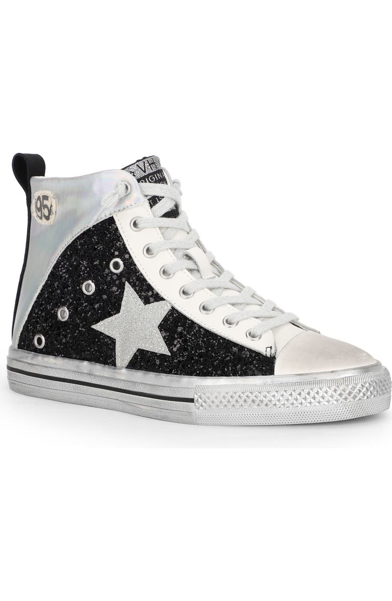 Vintage Havana Alive High Top Metallic Sneaker, Main, color,