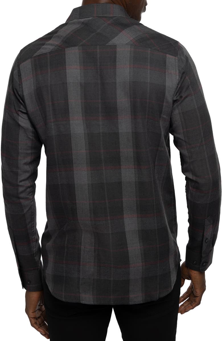 TravisMathew Prize Money Plaid Button-Up Shirt, Alternate, color,