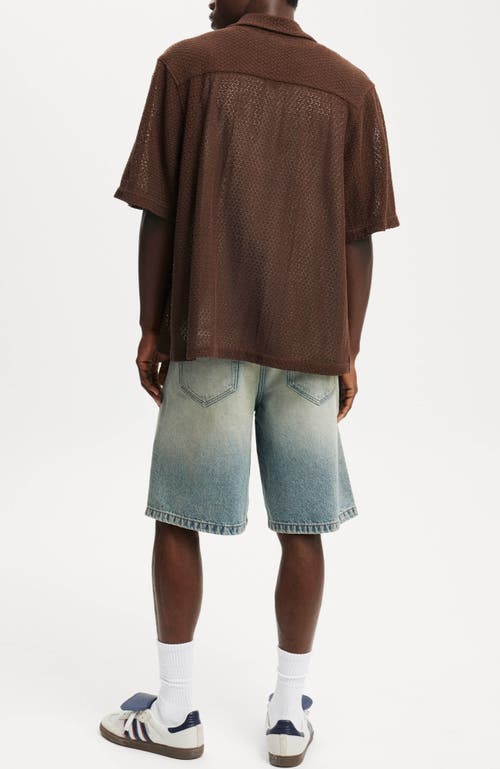 COTTON ON BAGGY DENIM SHORT