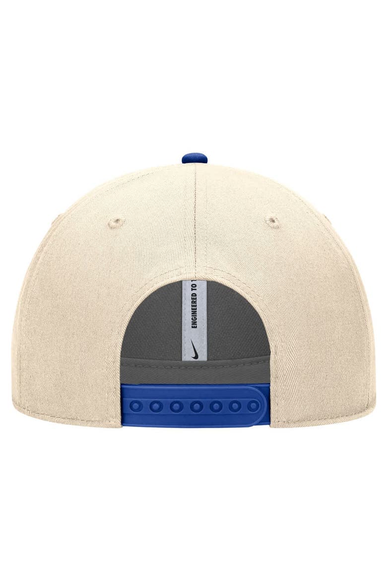 Men's Nike Natural Boise State Broncos Vintage Rise Dri-FIT Adjustable Hat, Alternate, color, Natural