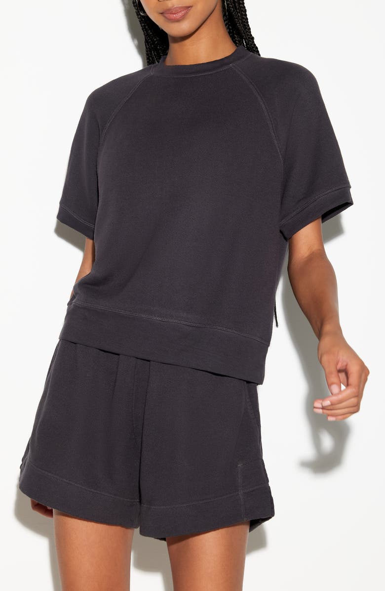 Spiritual Gangster Monroe Short Sleeve Sweatshirt, Main, color, 