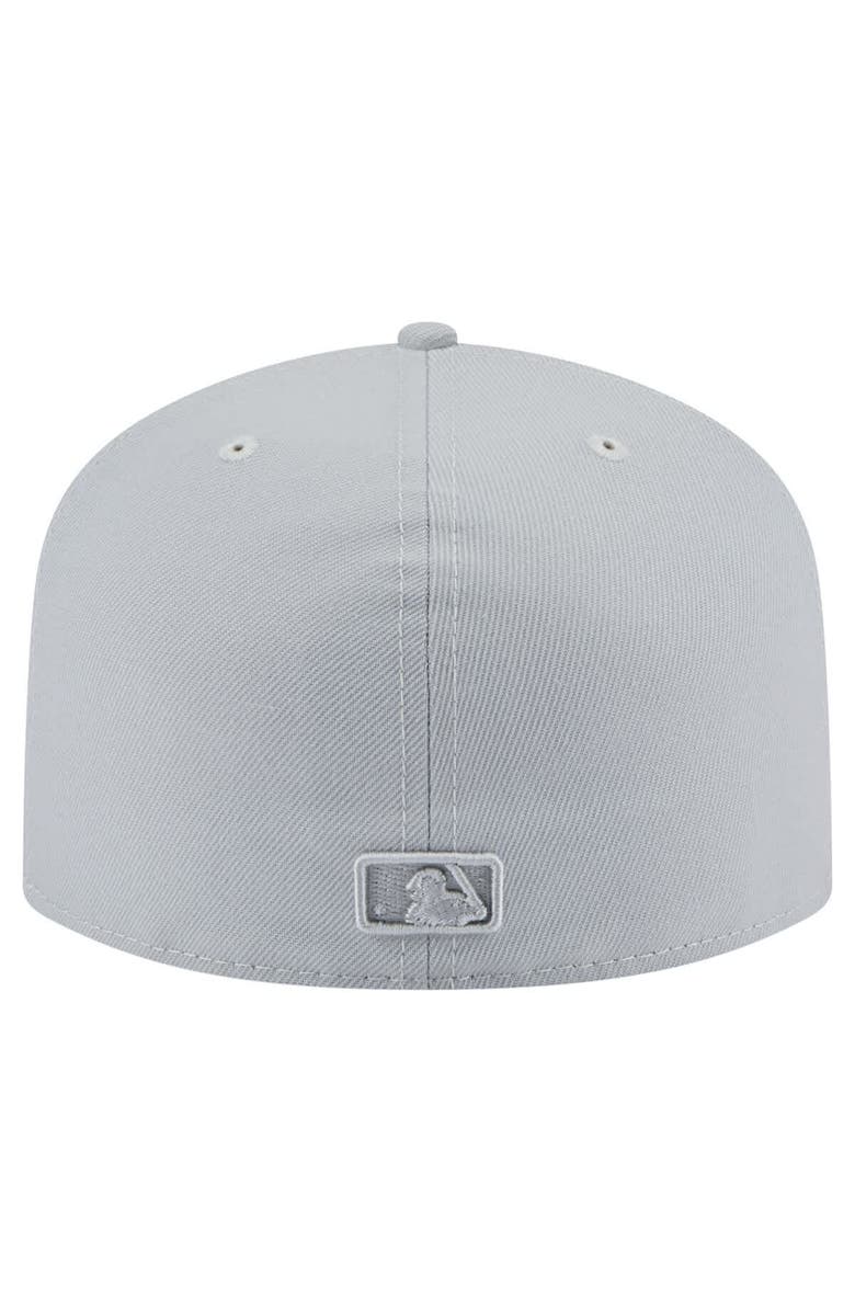 New Era Men's New Era Gray Boston Red Sox Colorpack 59FIFTY Fitted Hat, Alternate, color, Gray