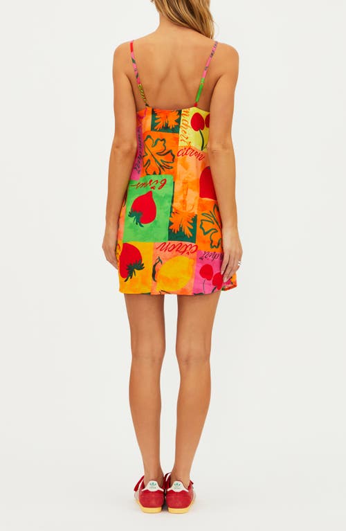 BEACH RIOT BEACH RIOT TAYLA COVER-UP MINIDRESS
