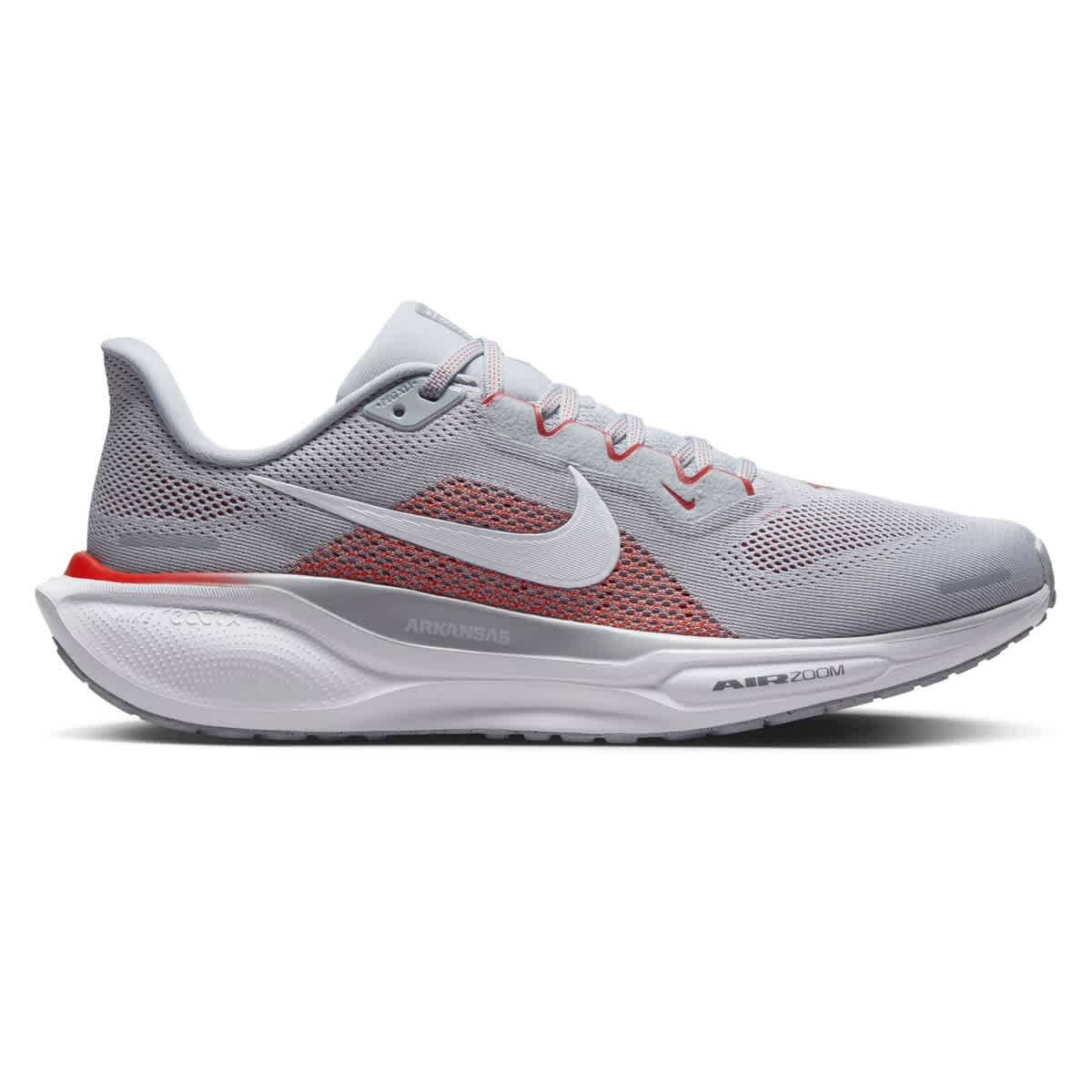 Nike Unisex Nike Gray Arkansas Razorbacks Zoom Pegasus 41 Running Shoes, Main, color, Gray