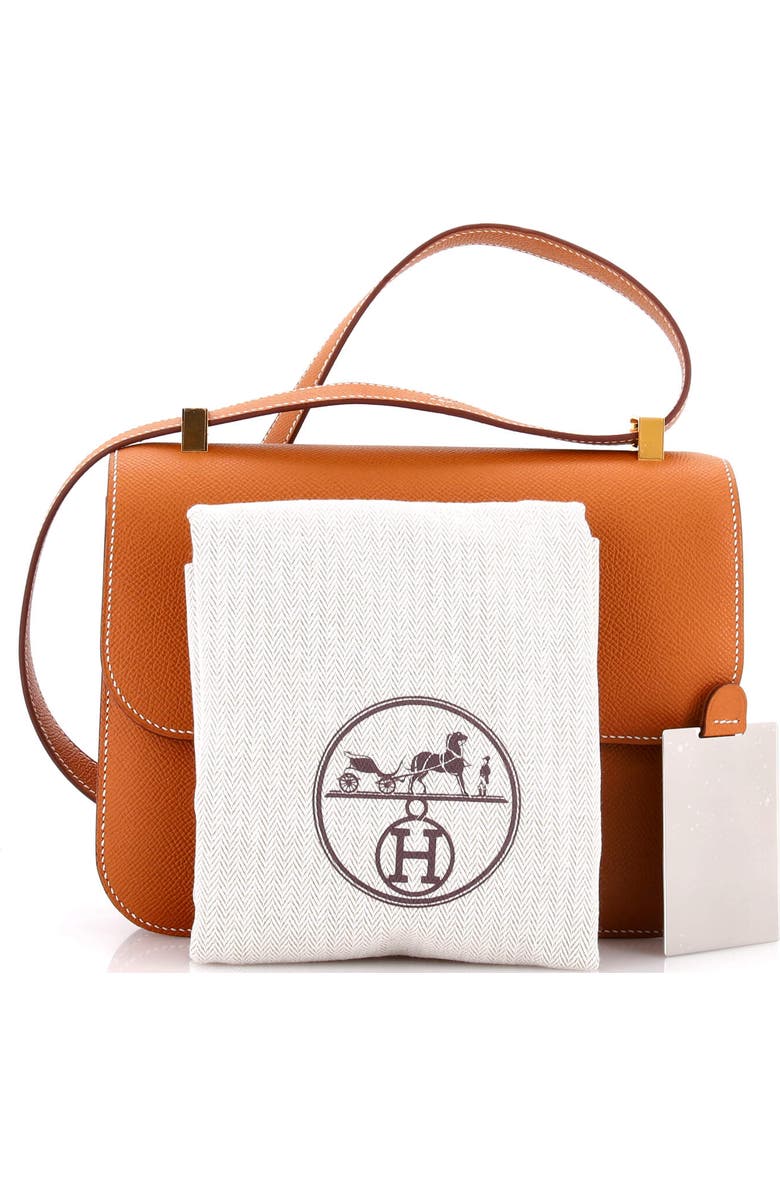 Pre-Owned Hermes Constance NM Bag Epsom 24, Alternate, color, Gold
